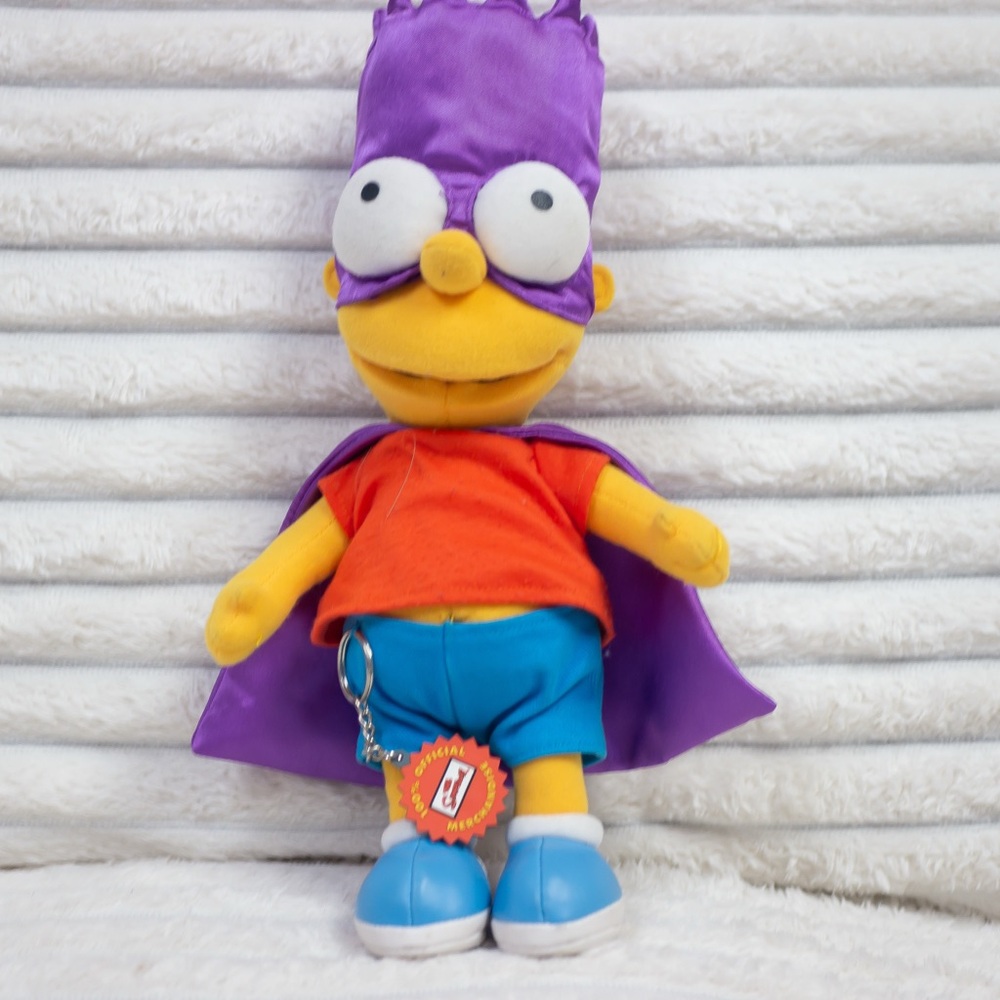 Vintage Bartman Plush – The Simpsons Collectible Doll